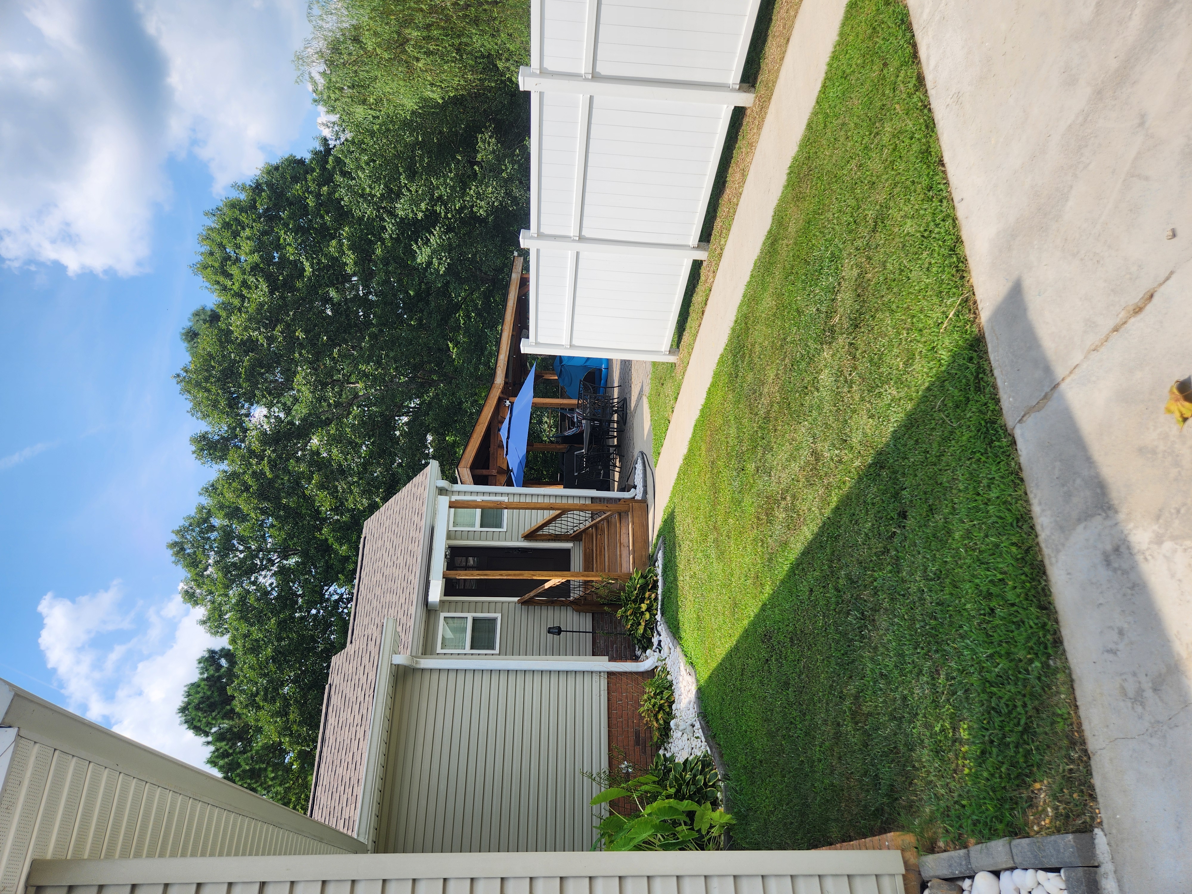 Side yard view